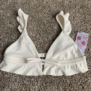 Ophelia Flutter Top - Ivory (*Only tried on*)